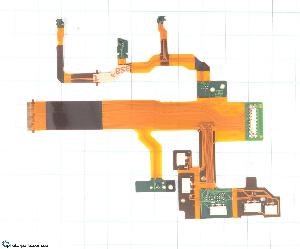 Шлейф задней панели Sony A7m4 копия с компонентами